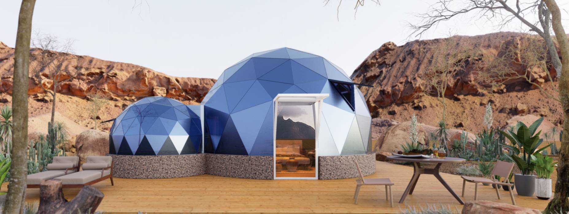 尧都区球形智能光伏玻璃星空房